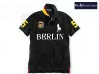 polo tee shirt  hommes femmes nom de la ville berlin